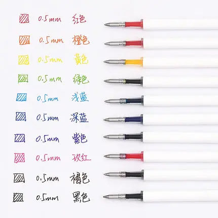 CowLost | product_id-kaco-5pcs-gel-pen-set-0-5mm-colored-ink-smooth-writing-office-school |27