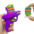 Kids Outdoor Foam Disc Shooting Launcher Toy Double Parent-Child Interactive Gift