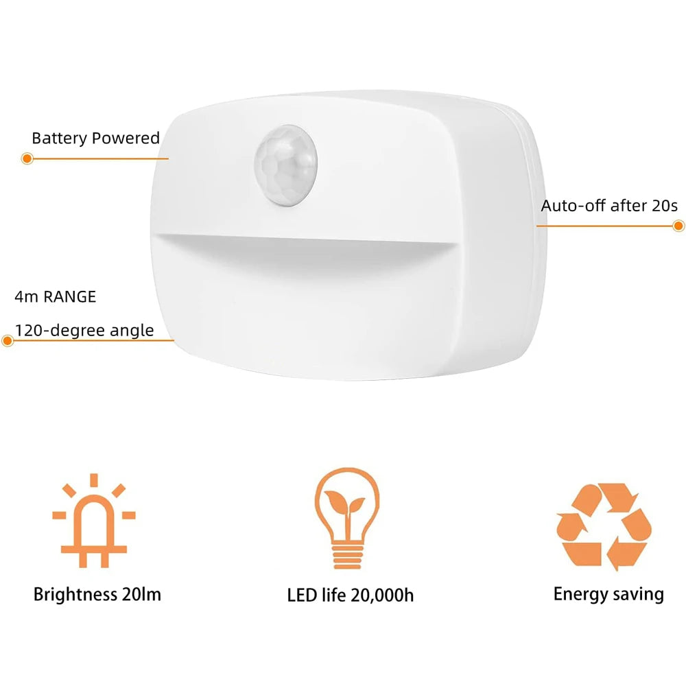 CowLost | motion-sensor-light-indoor-led-night-light-stick-on-nightlight-battery-operated-lights-for-hallway-stair-closet-bedroom-bathroom |4