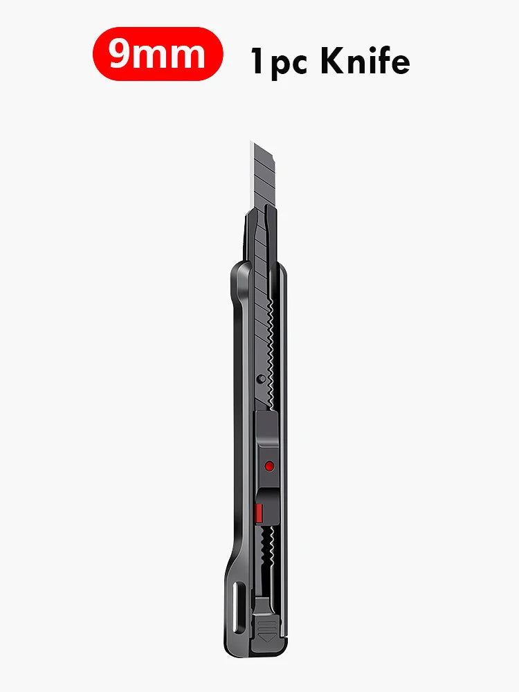CowLost | product_id-multipurpose-retractable-utility-knife-9-18mm-sk2-thickened-blade-self-locking-box-opener |8