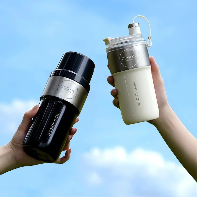 CowLost | product_id-homefish-350ml-portable-usb-rechargeable-insulated-304-stainless-steel-juicer-with-26-blades |6