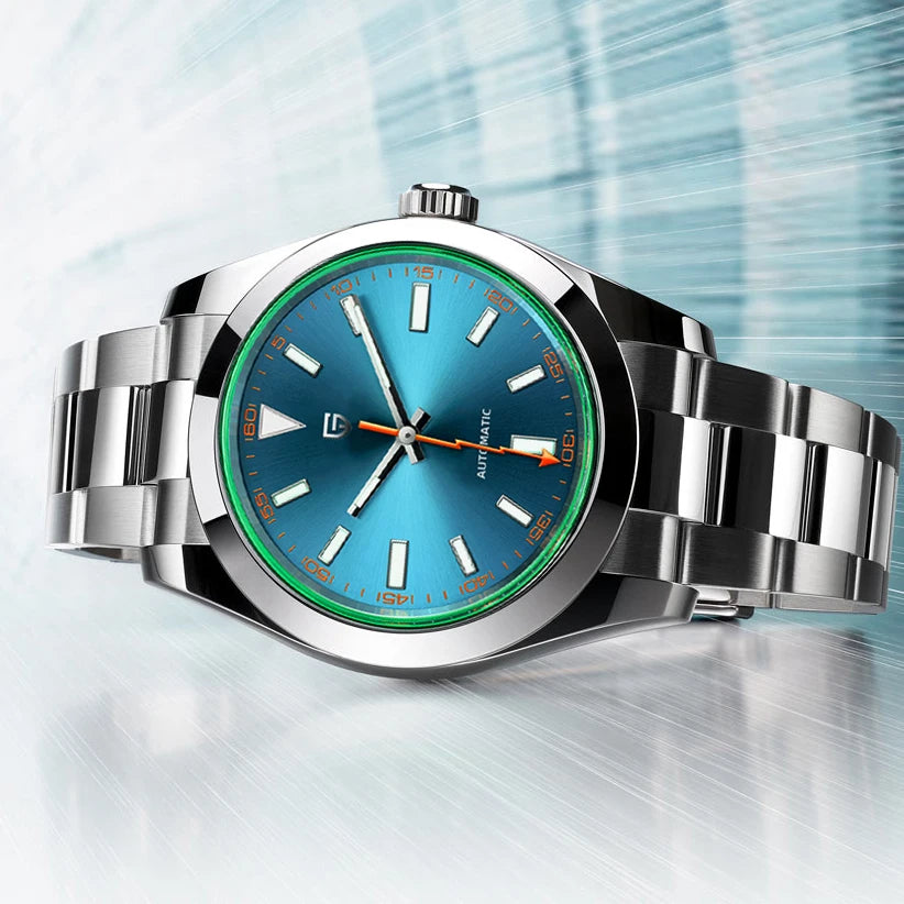CowLost | pagani-design-green-glass-mens-mechanical-watches-luxury-sapphire-automatic-watch |1