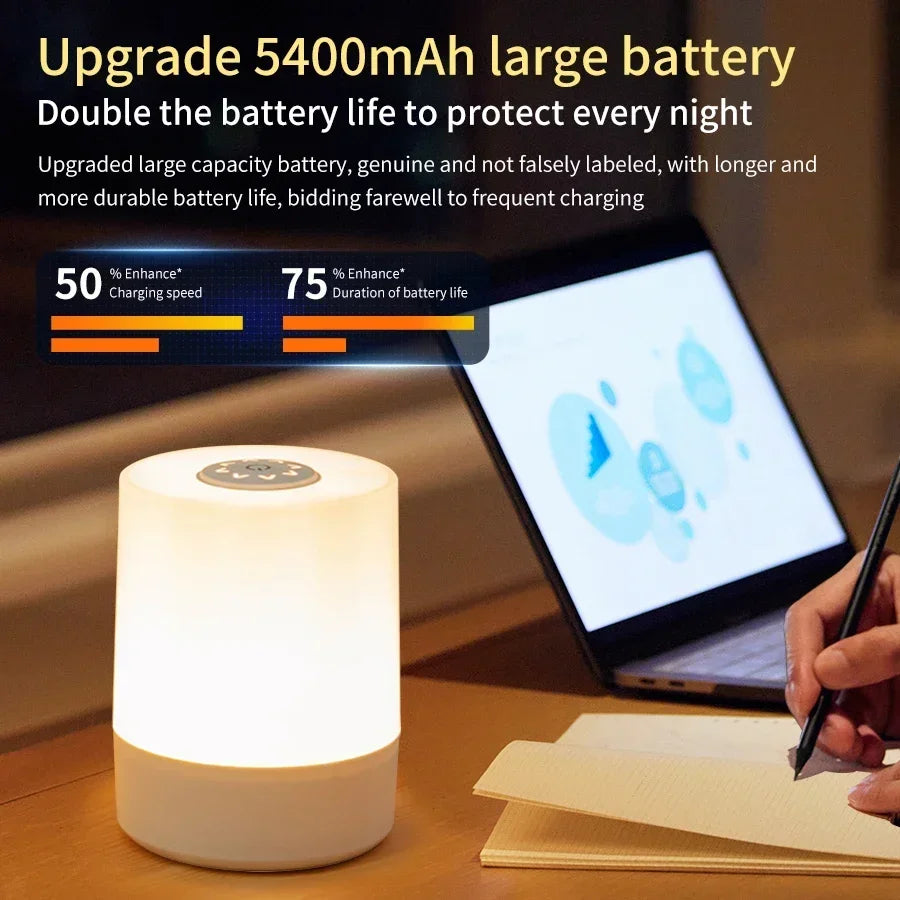 CowLost | product_id-touch-usb-rechargeable-night-lamp-with-3-dimming-modes-soft-ambient-bedside-light-for-kids |5