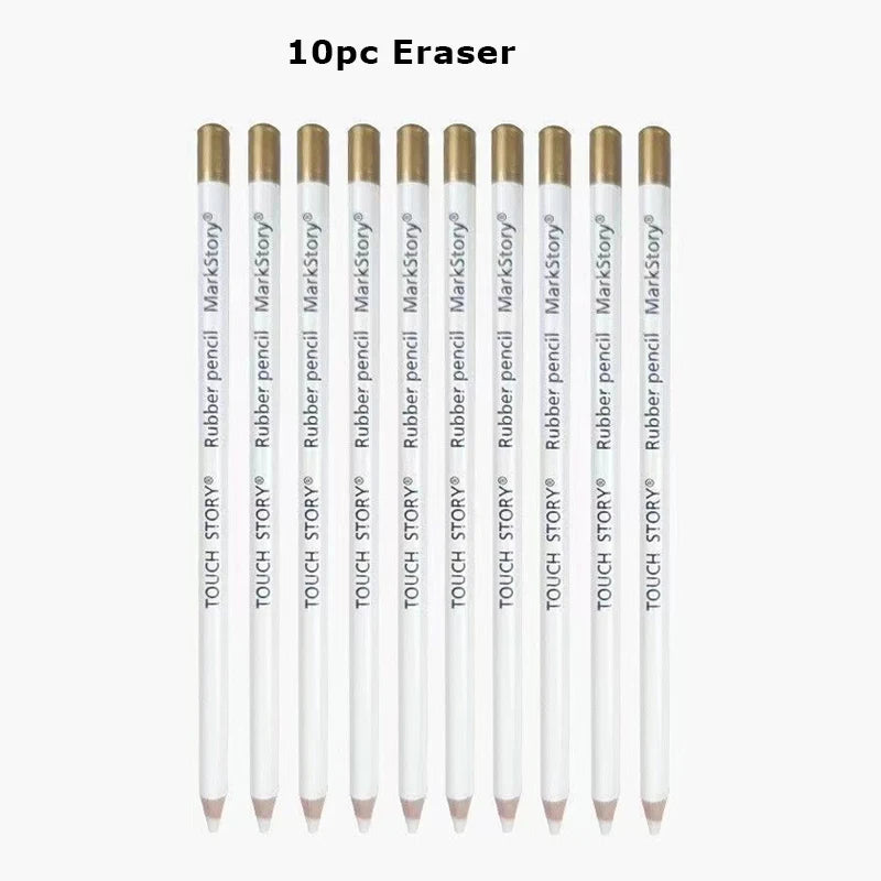 CowLost | product_id-5-12pcs-rubber-pencil-erasers-highlighter-art-pens-for-drawing-sketching-accessories |13