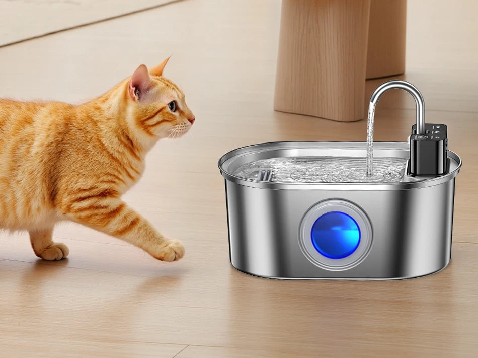 CowLost | cat-food-rojeco-stainless-steel-automatic-cat-water-fountain |12