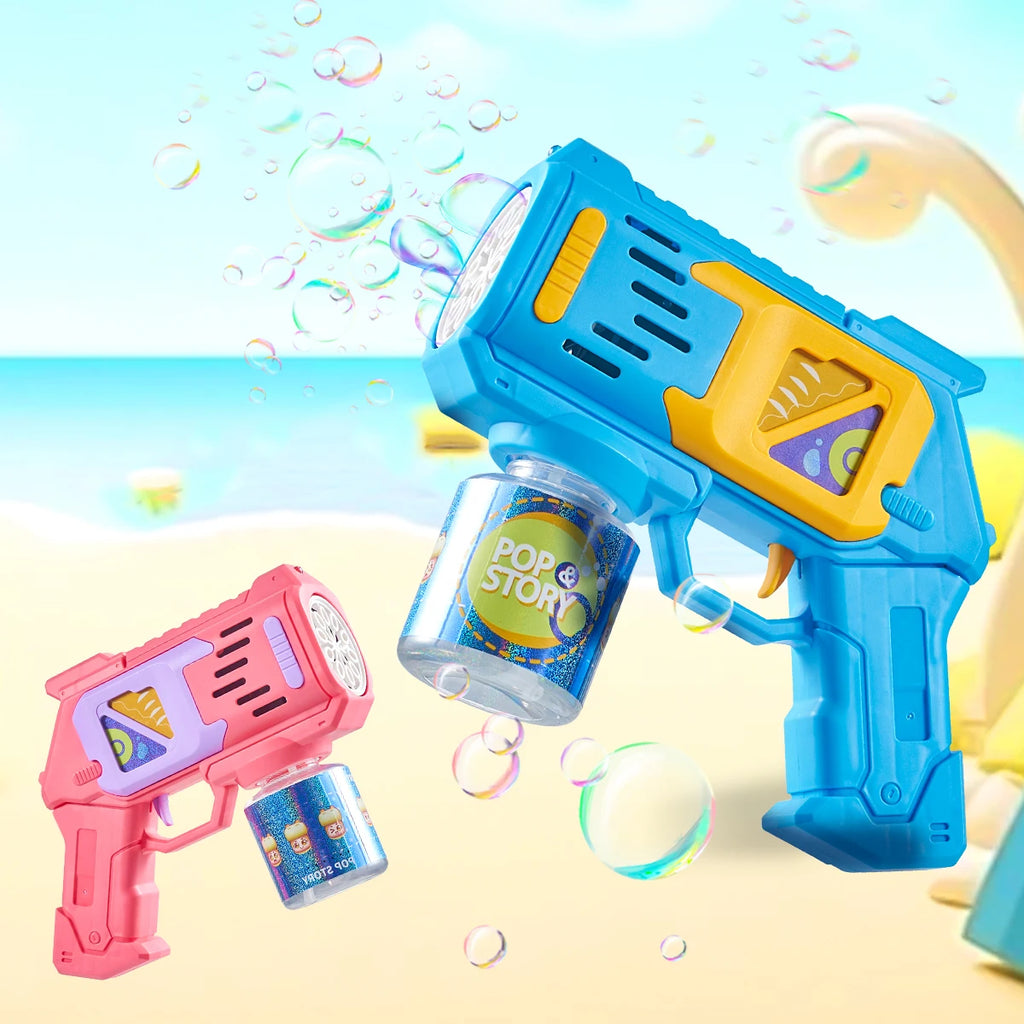CowLost | product_id-electric-bubble-gun-toy-with-colorful-lights-outdoor-summer-puzzle-gift-no-bubble-liquid-or-battery-included |2