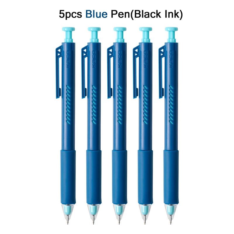 CowLost | product_id-kaco-on-zero-0-5mm-black-retractable-refillable-gel-pen-smooth-writing |37