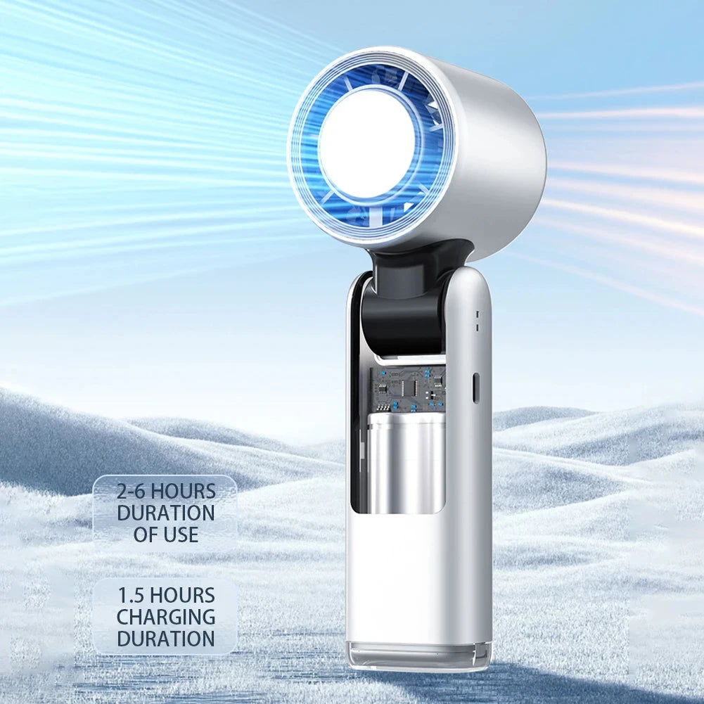 CowLost | product_id-100-turbos-usb-mini-cold-fan-with-digital-display-for-outdoor-camping-travel |8