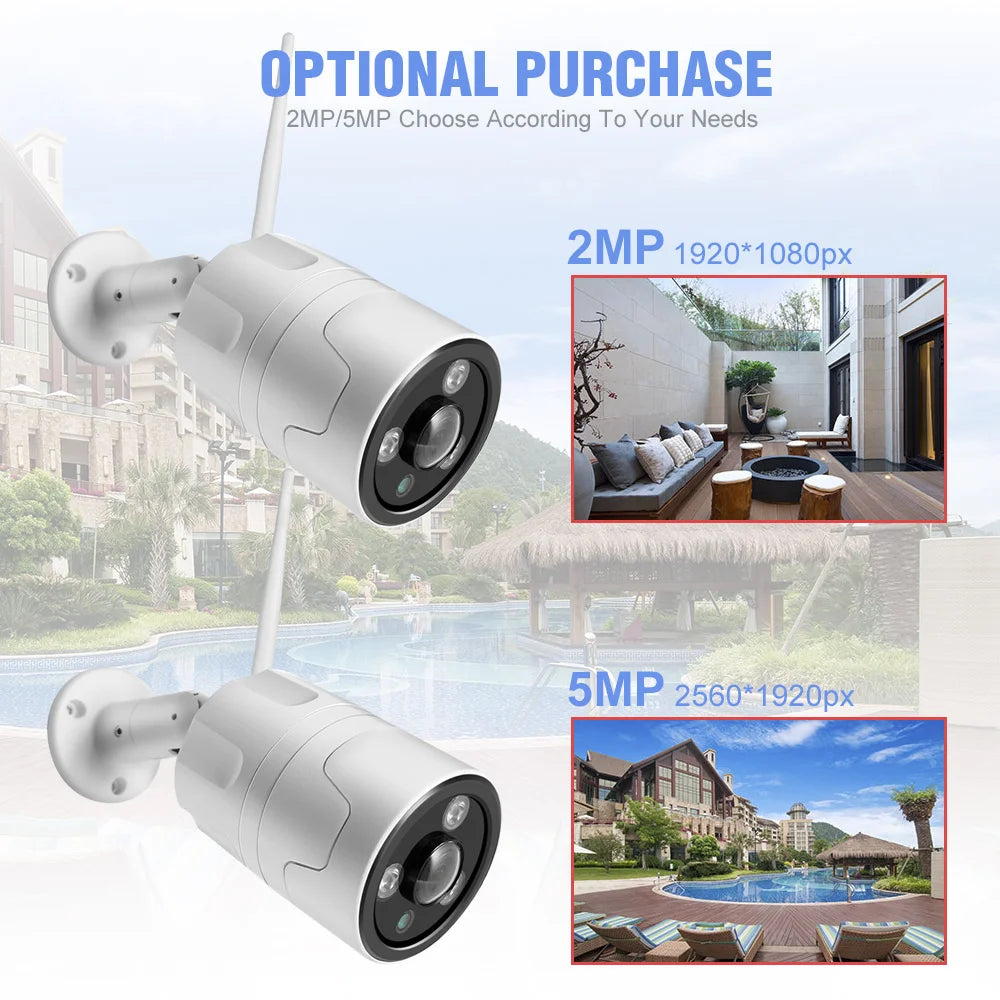 CowLost | hd-2mp-5mp-8mp-bullet-ip-camera-wifi-wireless-security-cctv-camera-fisheye-lens-180-degrees-view-ir-20m-outdoor-p2p-app-camhipro |8