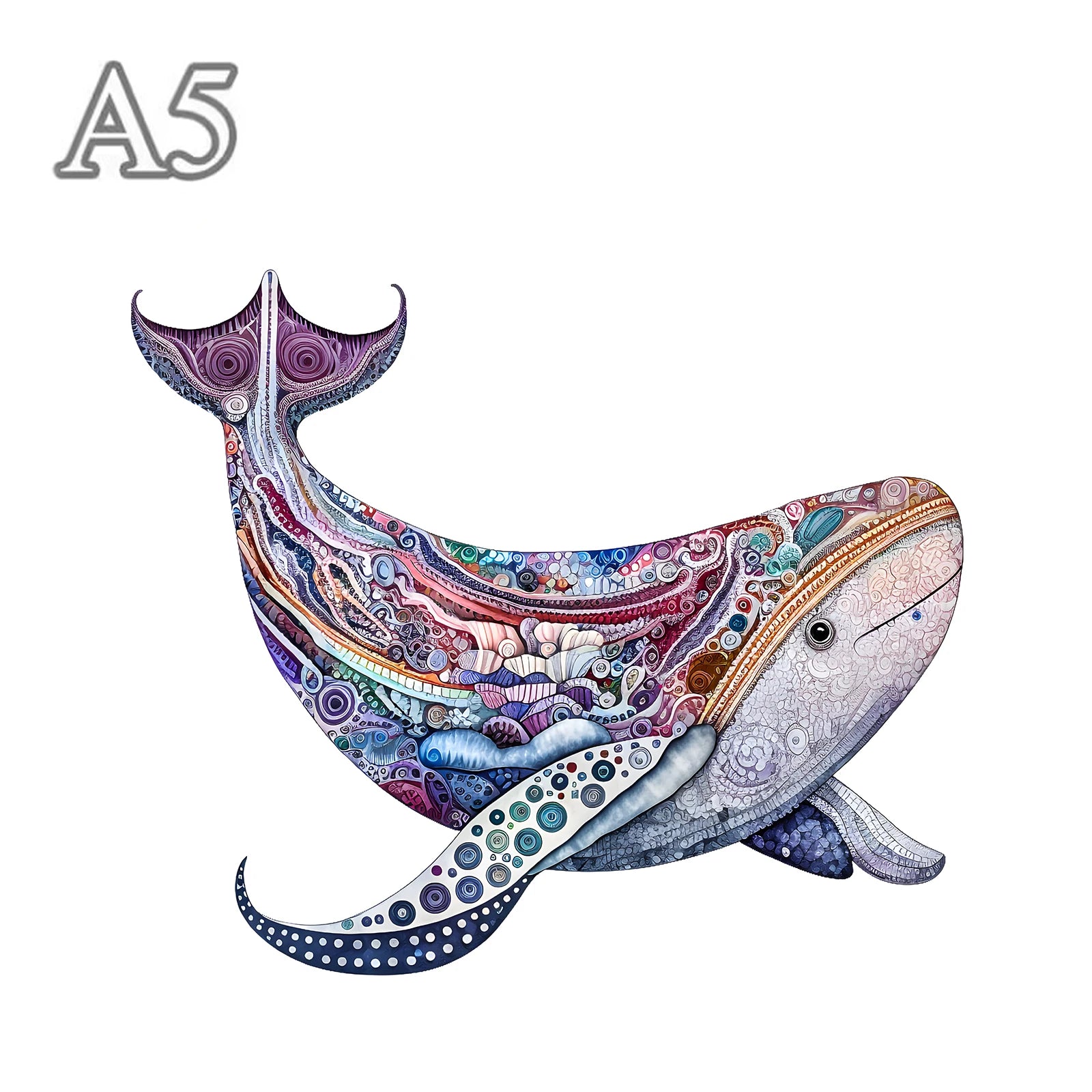 CowLost | product_id-wooden-3d-whale-puzzle-stress-relief-toy-gift |8