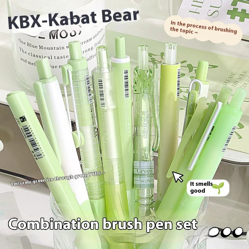 CowLost | product_id-kbx-4pcs-gel-pens-set-0-5mm-black-multi-colors-quick-dry-smooth-writing-soft-grip |1