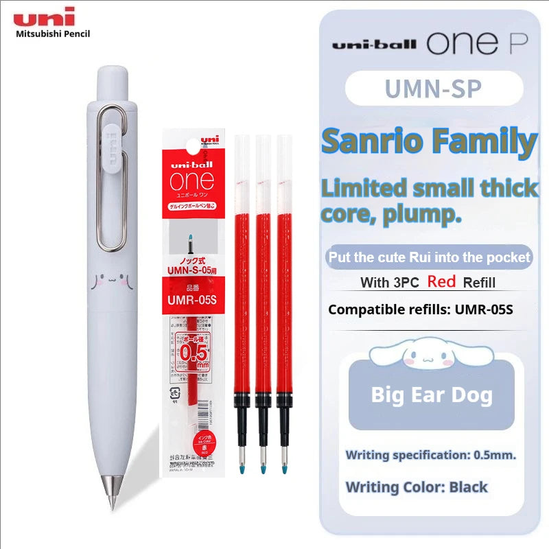 CowLost | product_id-uni-ball-one-sanrio-mini-pocket-gel-pen-0-5mm-black-pochacco |36