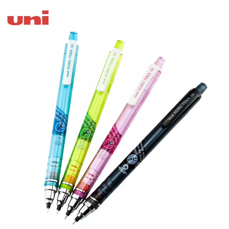 CowLost | product_id-uni-kuru-toga-450t-0-5mm-mechanical-pencil-with-ergonomic-grip-and-anti-smudge-lead-auto-rotating-tip-for-writing-and-sketching |1
