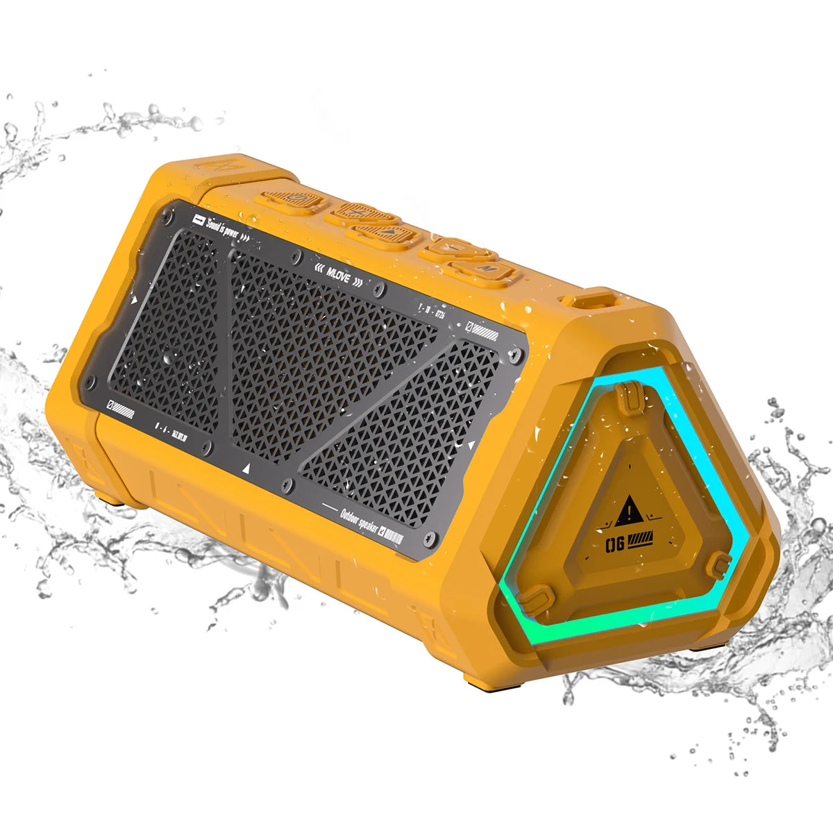 CowLost | mlove-p3-outdoor-bluetooth-speaker-40w-output-power-bluetooth-5-3-speaker-1 |1
