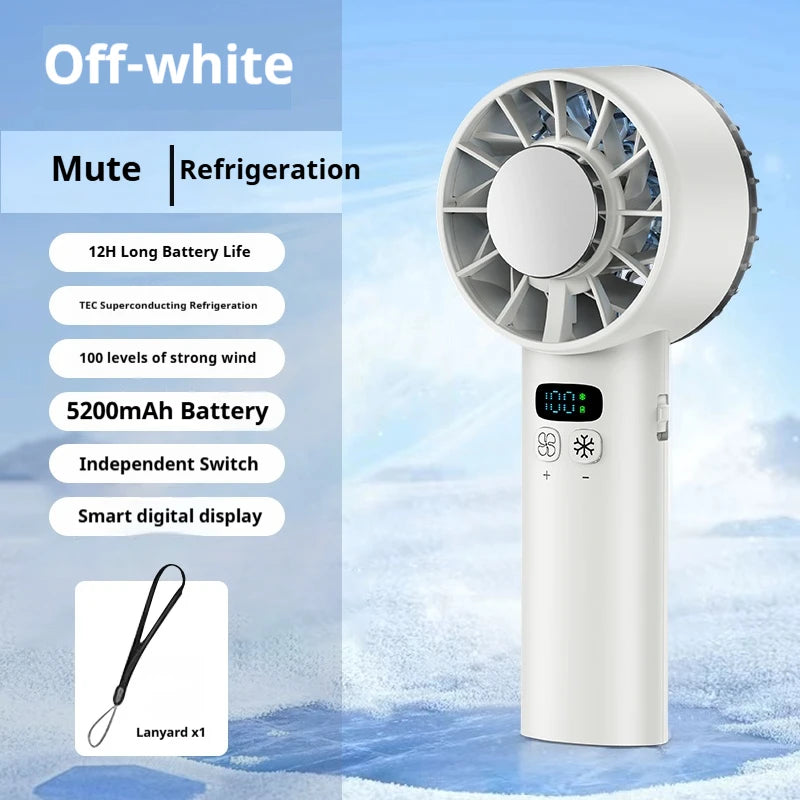 CowLost | product_id-homefish-usb-rechargeable-handheld-ice-compress-cooling-fan-with-led-display-for-travel-and-camping |20