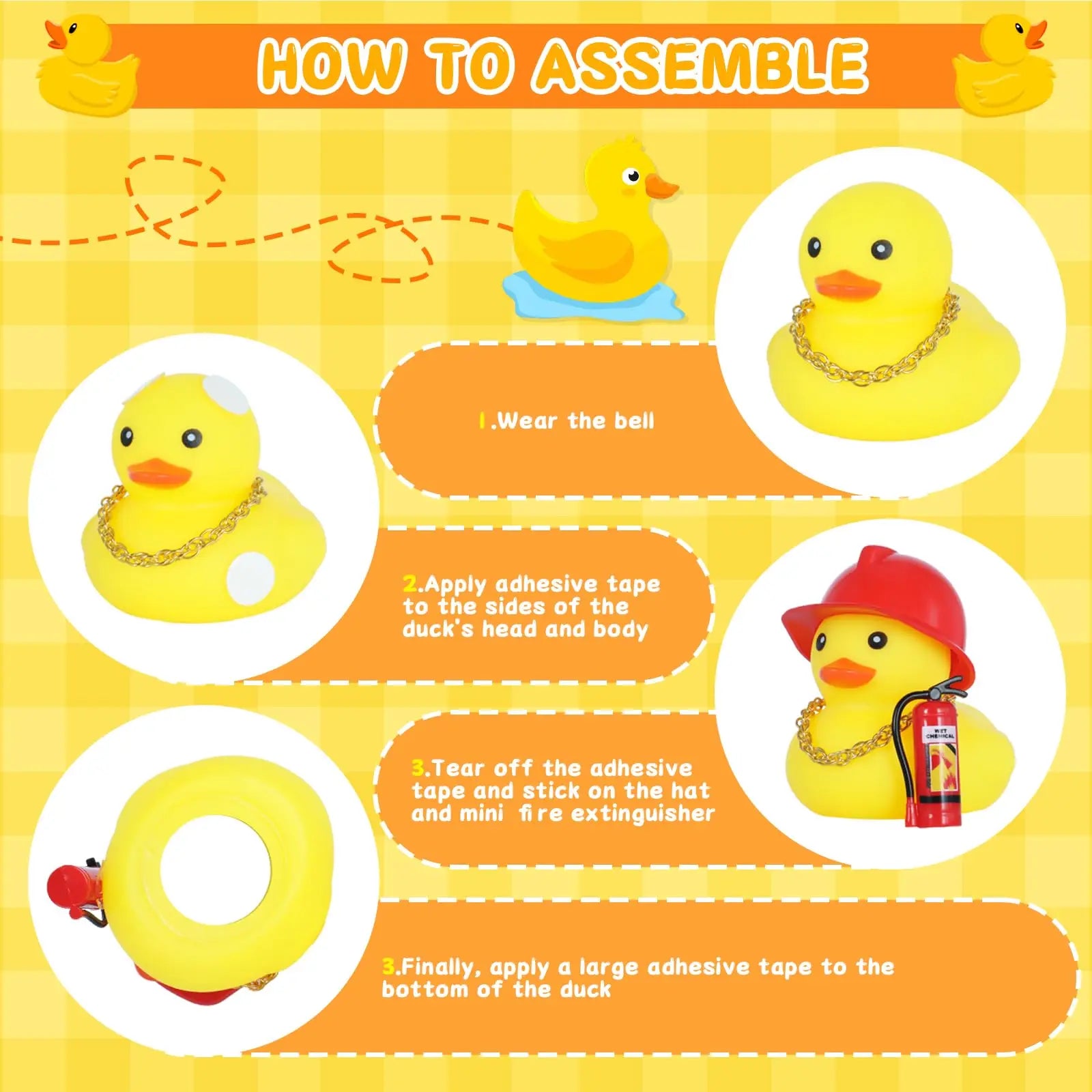 CowLost | product_id-firefighter-rubber-duck-car-dashboard-squeaky-ornament |3