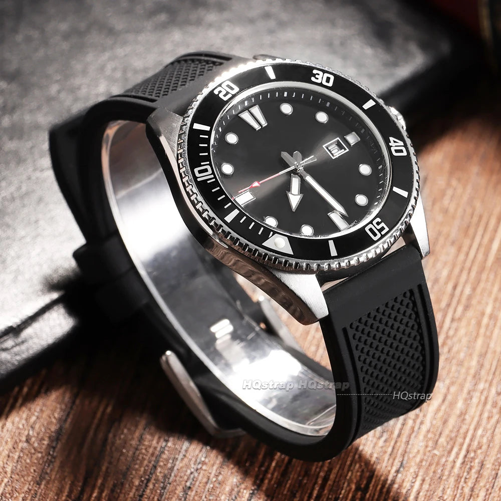 Extended Length Silicone Watchbands 22mm for Samsung Galaxy Watch & Seiko Men Sport