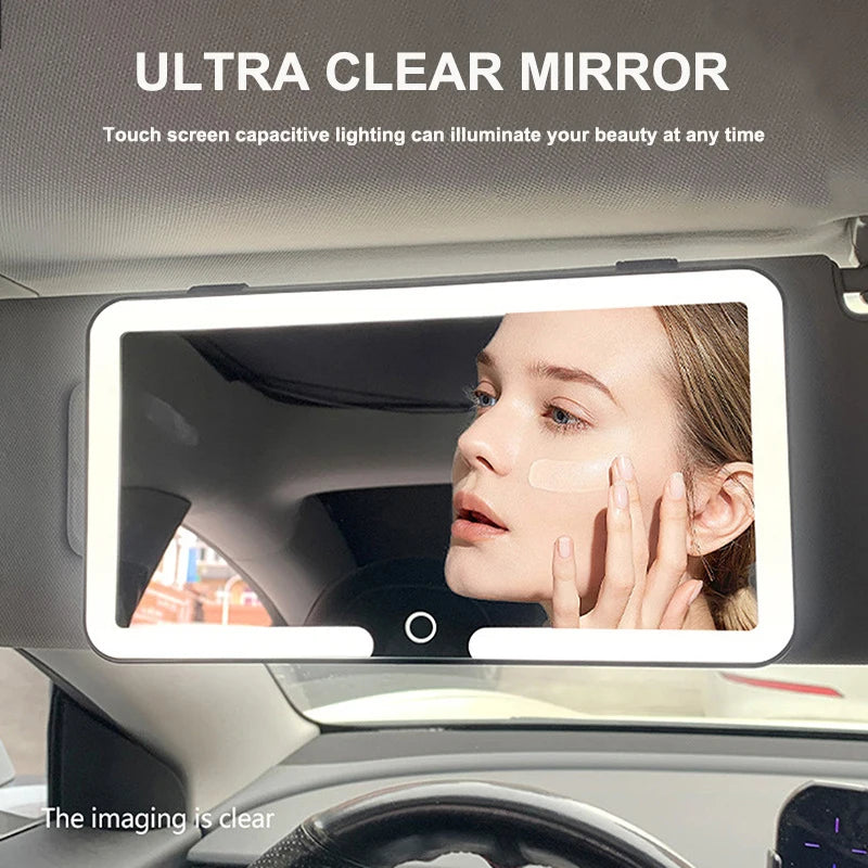 CowLost | product_id-rechargeable-ultra-thin-led-hd-car-sun-visor-makeup-vanity-mirror |1