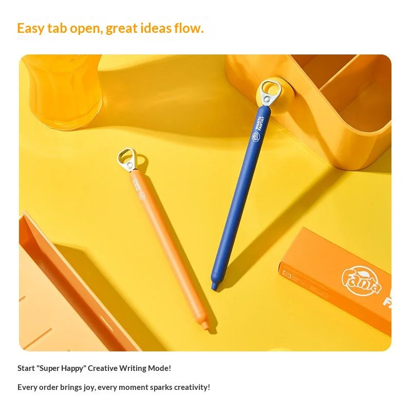 CowLost | product_id-kaco-fanta-collaboration-0-5mm-black-gel-pen-smooth-writing-for-study-office |3