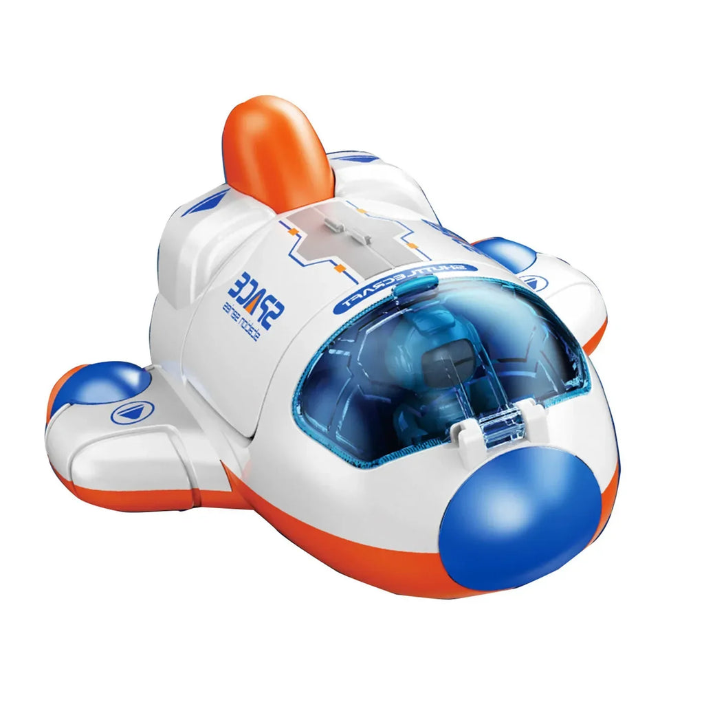 Children's Space Puzzle Toy Car Astronaut Rocket Model Gift for Boys