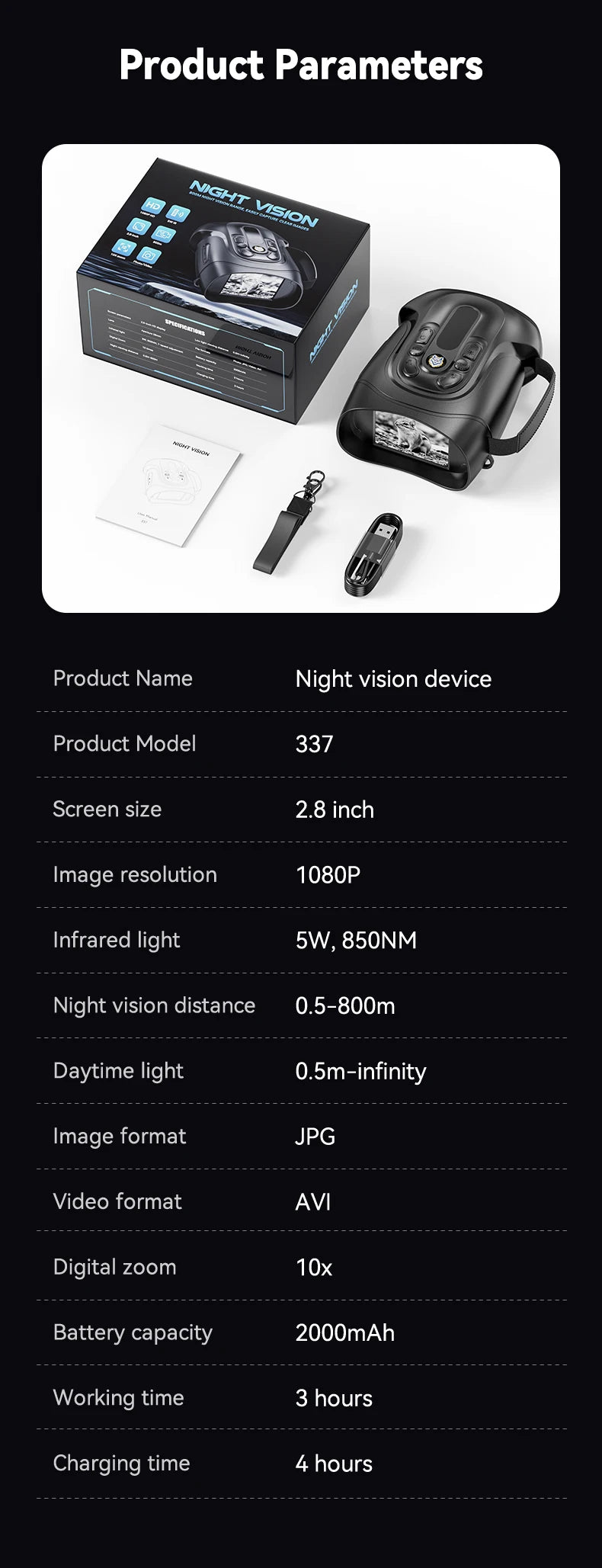 CowLost | product_id-night-vision-binoculars-10x-digital-zoom-7-level-infrared-800m-with-2-8-screen-for-camping |14