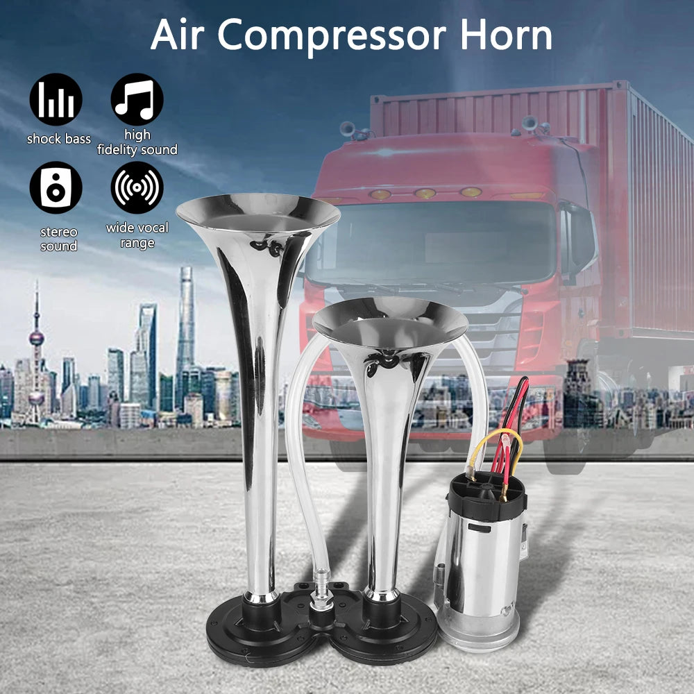 CowLost | product_id-12v-80a-universal-electric-horn-with-dual-trumpets-air-compressor-150db-for-motorcycle-boat-truck |2