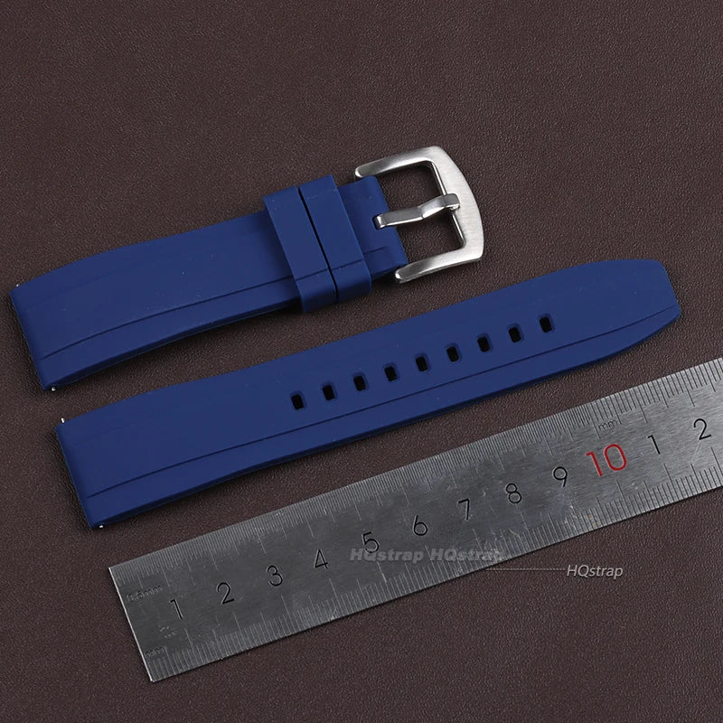 CowLost | product_id-quick-release-silicone-sports-watch-strap-20mm-22mm-black-green-orange-blue |8