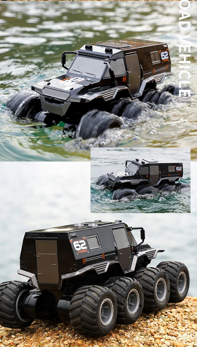 CowLost | fencing-barriers-jjrc-q137-8x8-2-4g-8wd-off-road-amphibious-remote-control-stunt-car |18