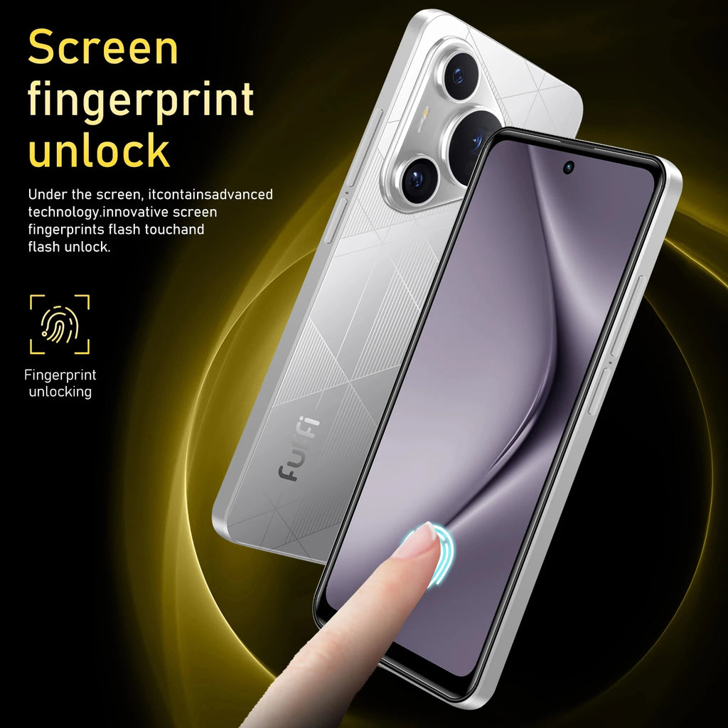 CowLost | fuffi-pura80-pro-smartphone-4gb-32gb-3100mah-battery-5-13mp-camera-6-56-inch-5g-network-dual-sim-android-phone |2