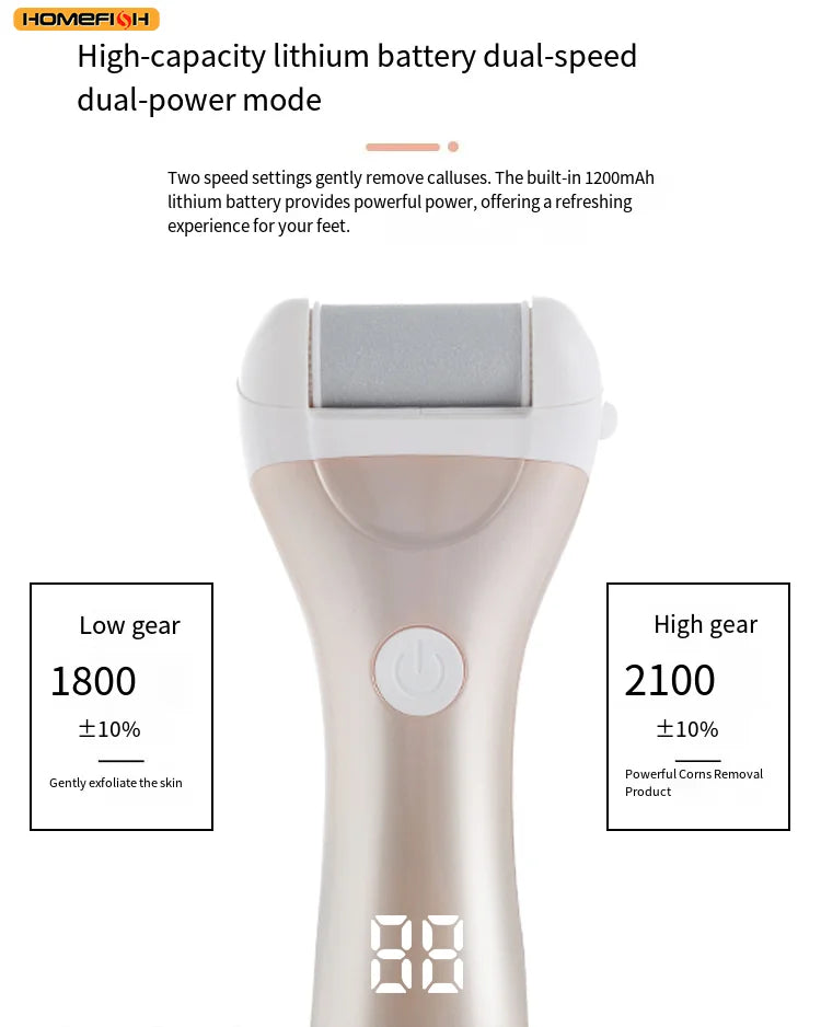 CowLost | product_id-homefish-usb-rechargeable-electric-pedicure-foot-grinder-with-replacement-heads-for-callus-removal |13