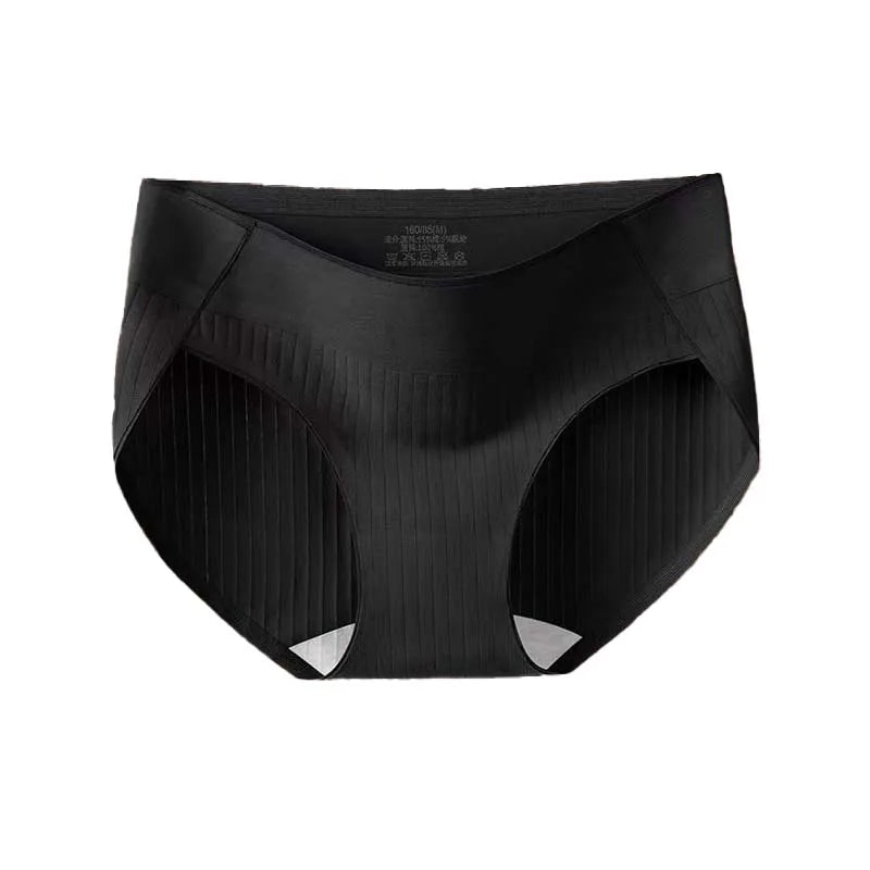 CowLost | product_id-fallsweet-3pcs-womens-plus-size-seamless-mid-rise-cotton-briefs |17