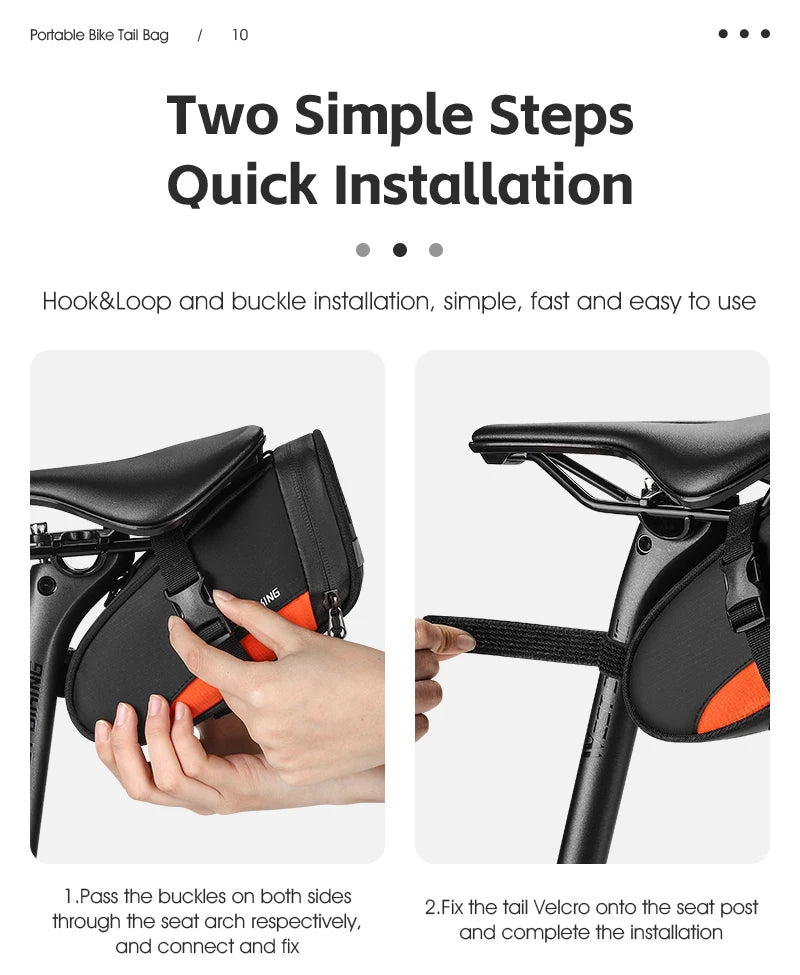 CowLost | west-biking-portable-bike-tail-bag-1-2l-reflective-cycling-bag-ultralight-waterproof |16
