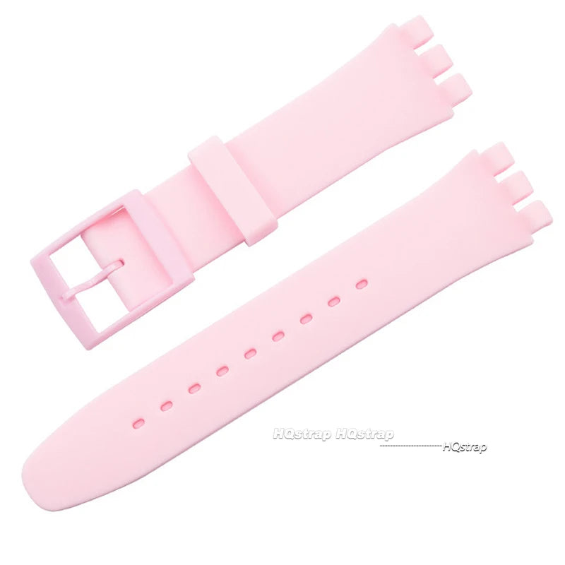 CowLost | product_id-waterproof-silicone-replacement-watch-strap-with-metal-pin-buckle-for-swatch-16-17-19-20mm-unisex |19