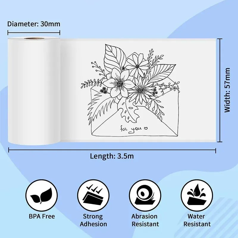 CowLost | hd-mini-portable-printer-thermal-paper-universal-57mm |4