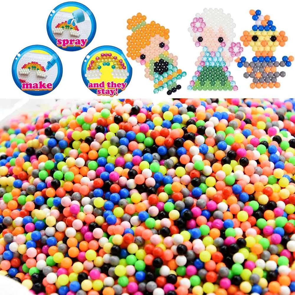 1200pcs Crystal Refill Pack Wholesale Fuse Beads Educational 3D Puzzle Toys
