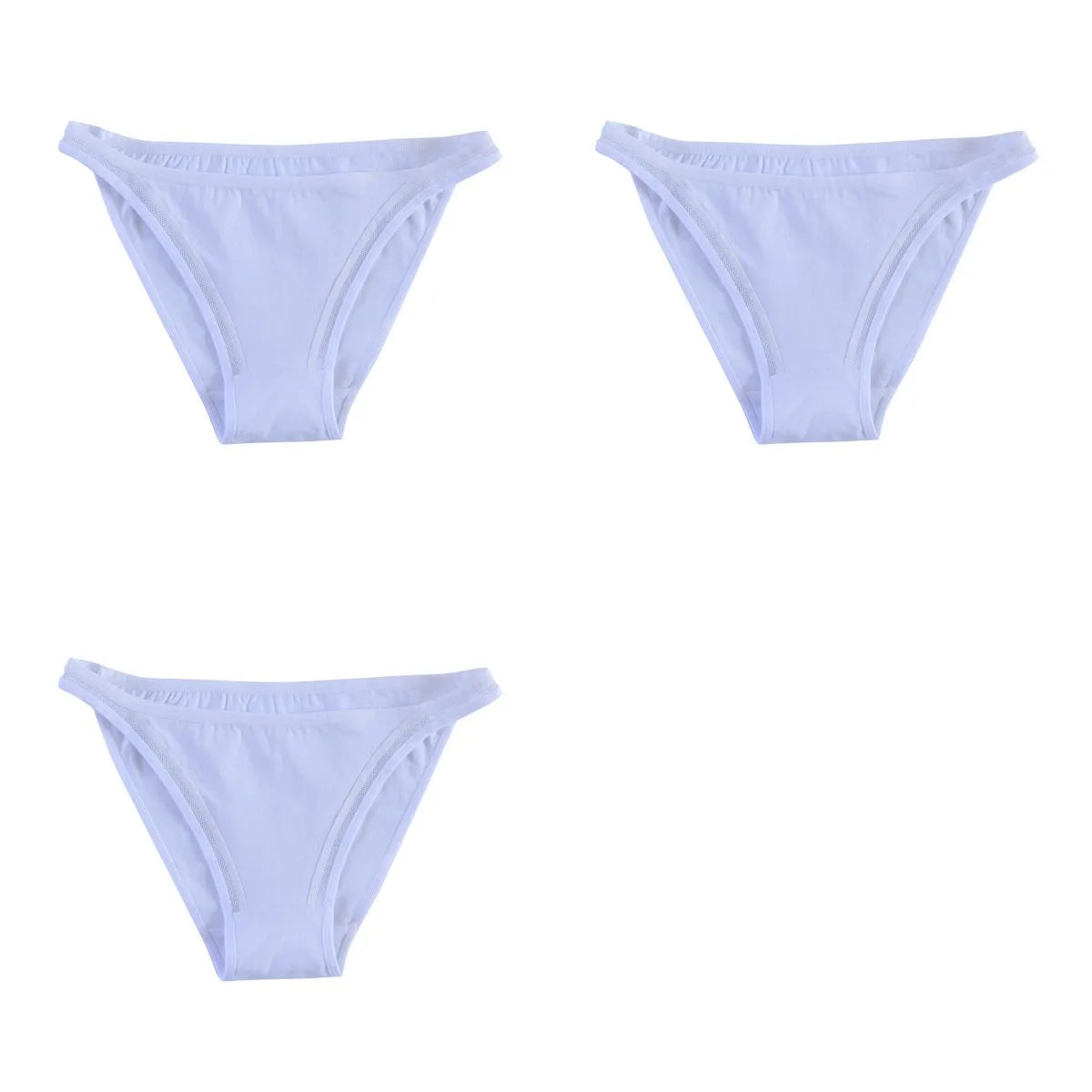 CowLost | product_id-3pcs-womens-cotton-low-rise-brazilian-briefs-with-mesh-sides-m-xl |37