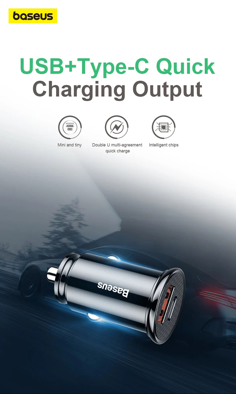 CowLost | baseus-30w-car-fast-charger-quick-charge-4-0 |7