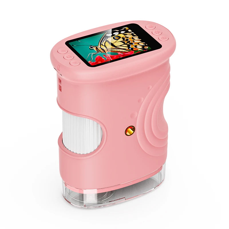 1000X Pocket Microscope for Kids with 4K 2.0" Screen
