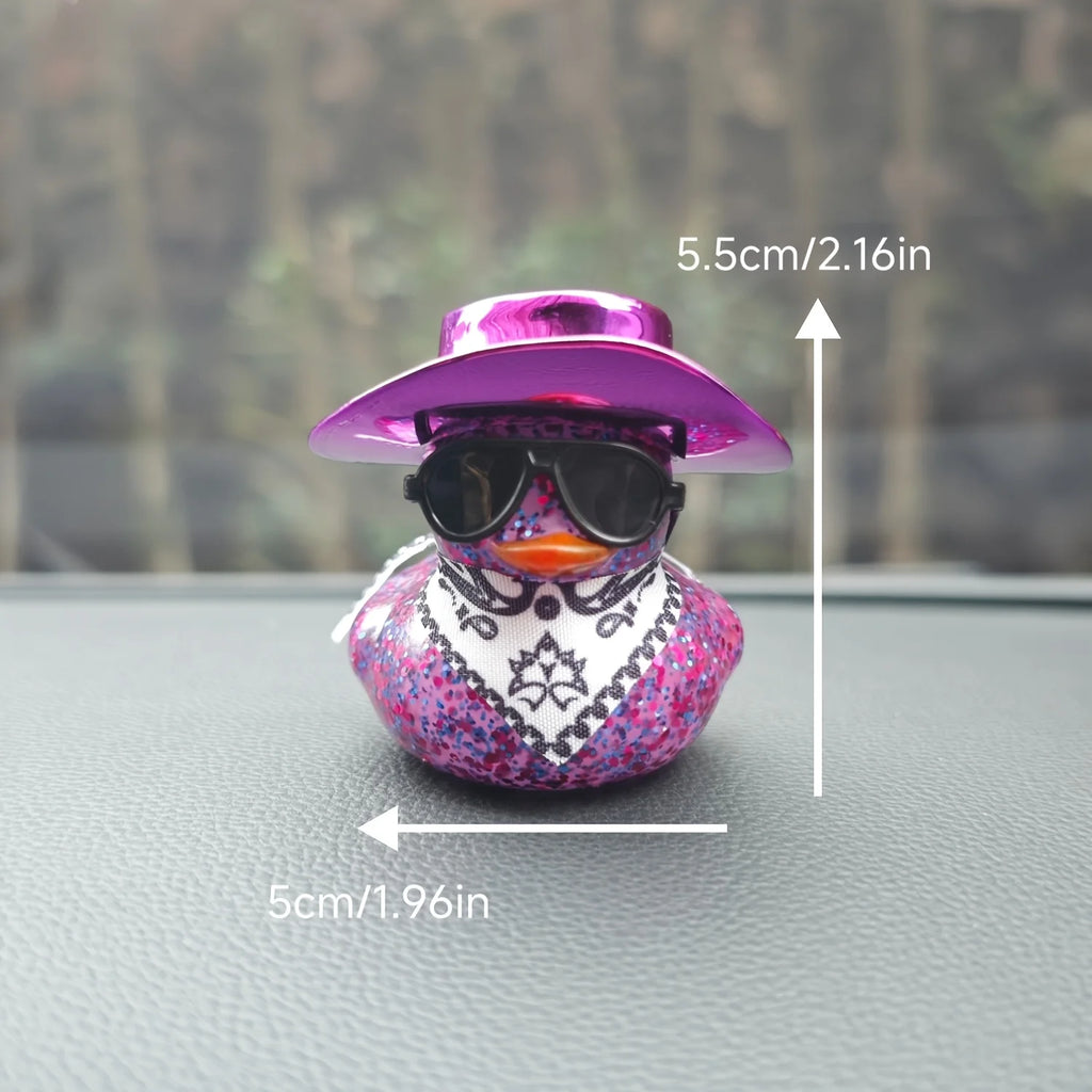 CowLost | product_id-cowboy-hat-rubber-duck-car-decoration-set |2