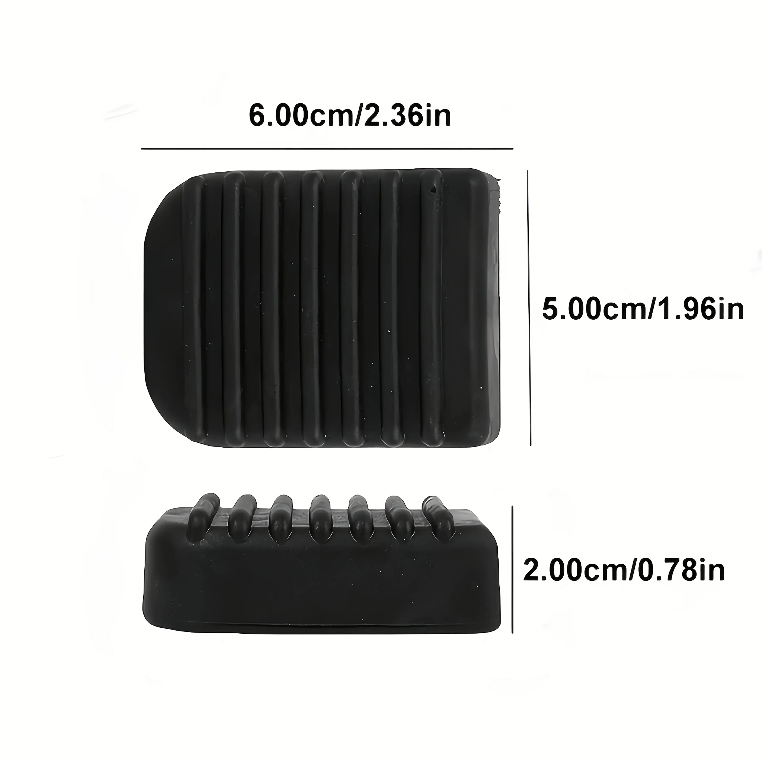 CowLost | 1-2pc-universal-anti-slip-motorcycle-foot-pedal-pad-for-bikes-side-stand-enlarger-extension-pad-protector-motorcycle-accessories |2