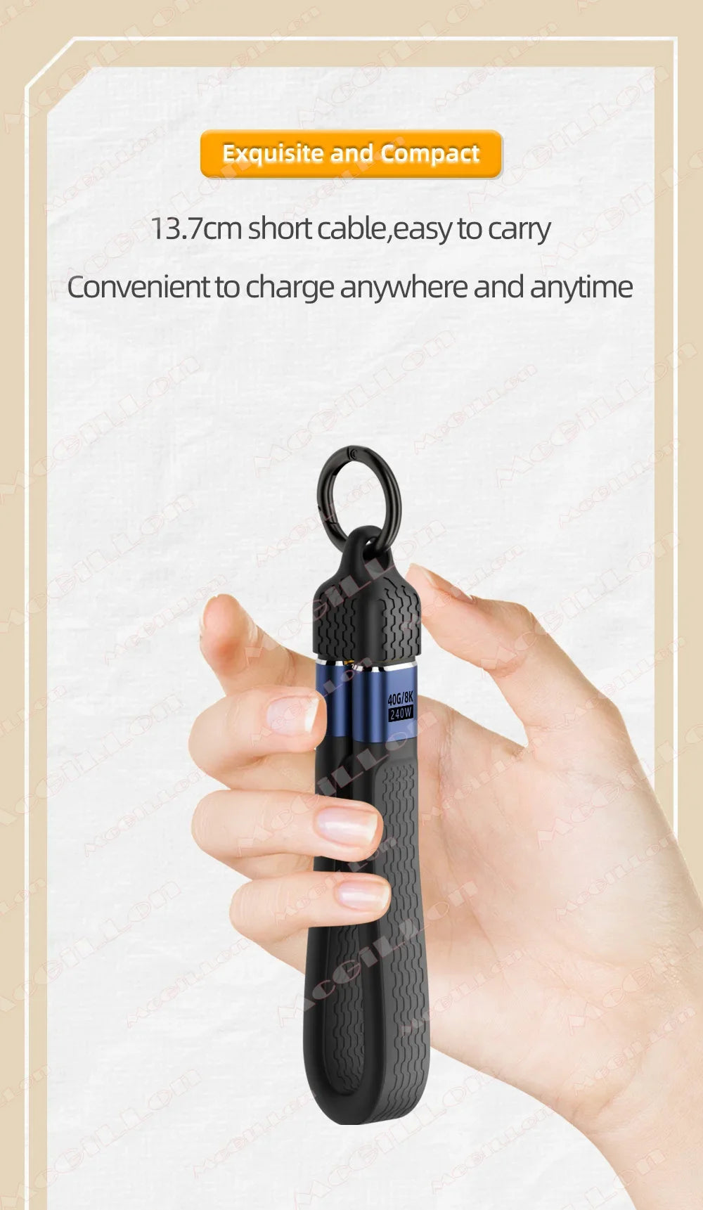 CowLost | product_id-keychain-pd240w-usb4-usb-c-to-usb-c-cable-40gbps-5a-fast-charging-240w-8k-60hz-extension |15