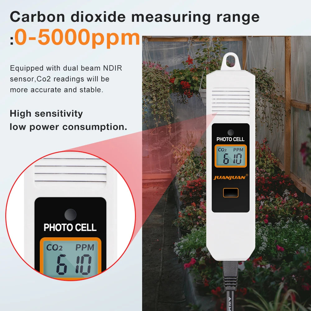 Automatic Greenhouse CO2 Controller with Day and Night Concentration Monitor
