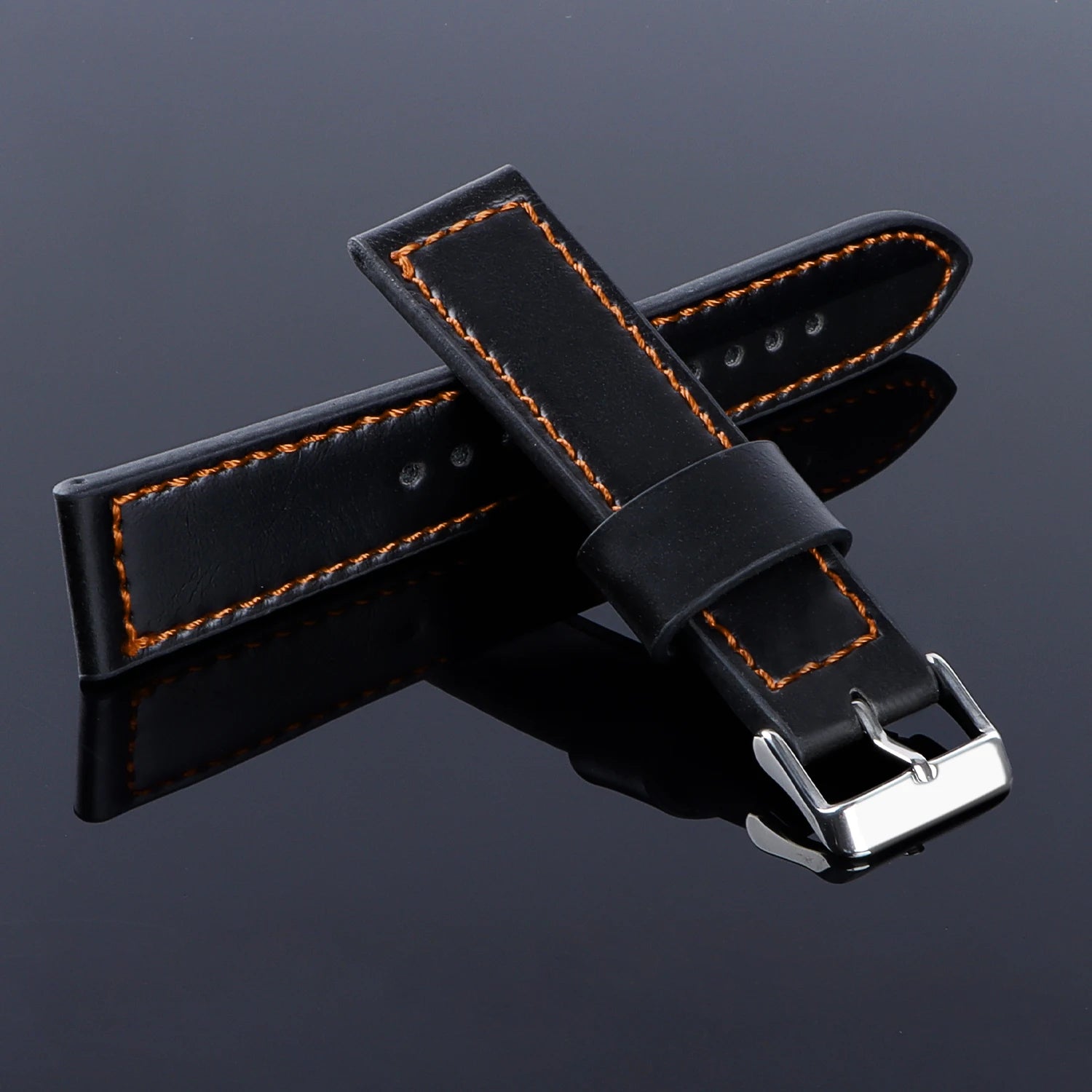 CowLost | product_id-genuine-leather-universal-watch-strap-for-rolex-square-buckle-18-20-22-24mm-unisex |11