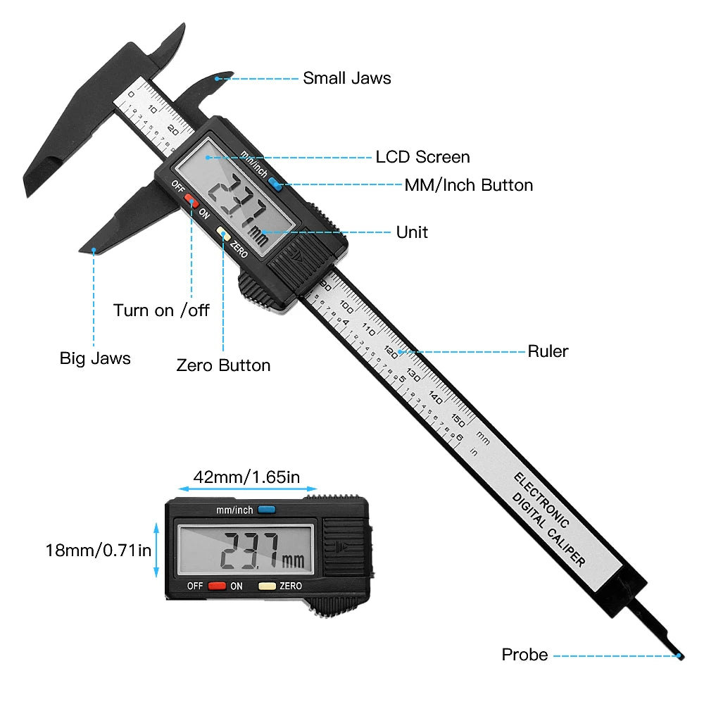 CowLost | product_id-digital-vernier-caliper-6-inch-150mm-electronic-micrometer-ruler-0-1mm-measurement-tool |2