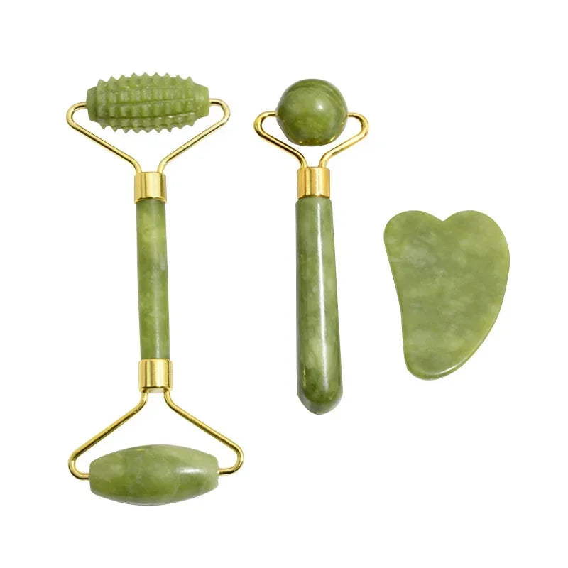CowLost | natural-jade-roller-face-gua-sha-natural-stone-body-neck-massager |12