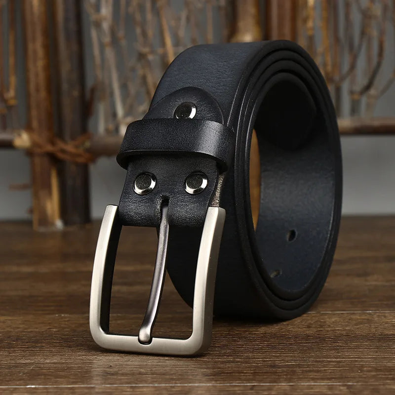 CowLost | 3-8cm-genuine-leather-for-mens-high-quality-buckle-jeans-cowskin-casual-belts |18