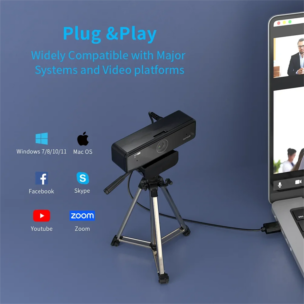 CowLost | nuroum-v11-high-quality-1080p-60fps-full-hd-plug-and-play-computer-usb-web-camera |6
