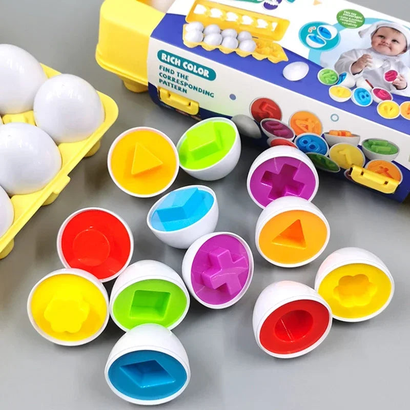 CowLost | fencing-barriers-montessori-educational-easter-egg-sensory-puzzle-toy-for-1-3-year-children |5