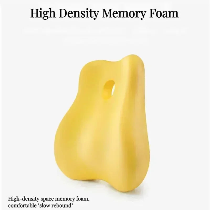 CowLost | memory-foam-office-chair-cushion-car-seat-support-waist-pillow-massage-lumbar-pain-relief-cushion-slow-rebound-orthopedic-pillow |5