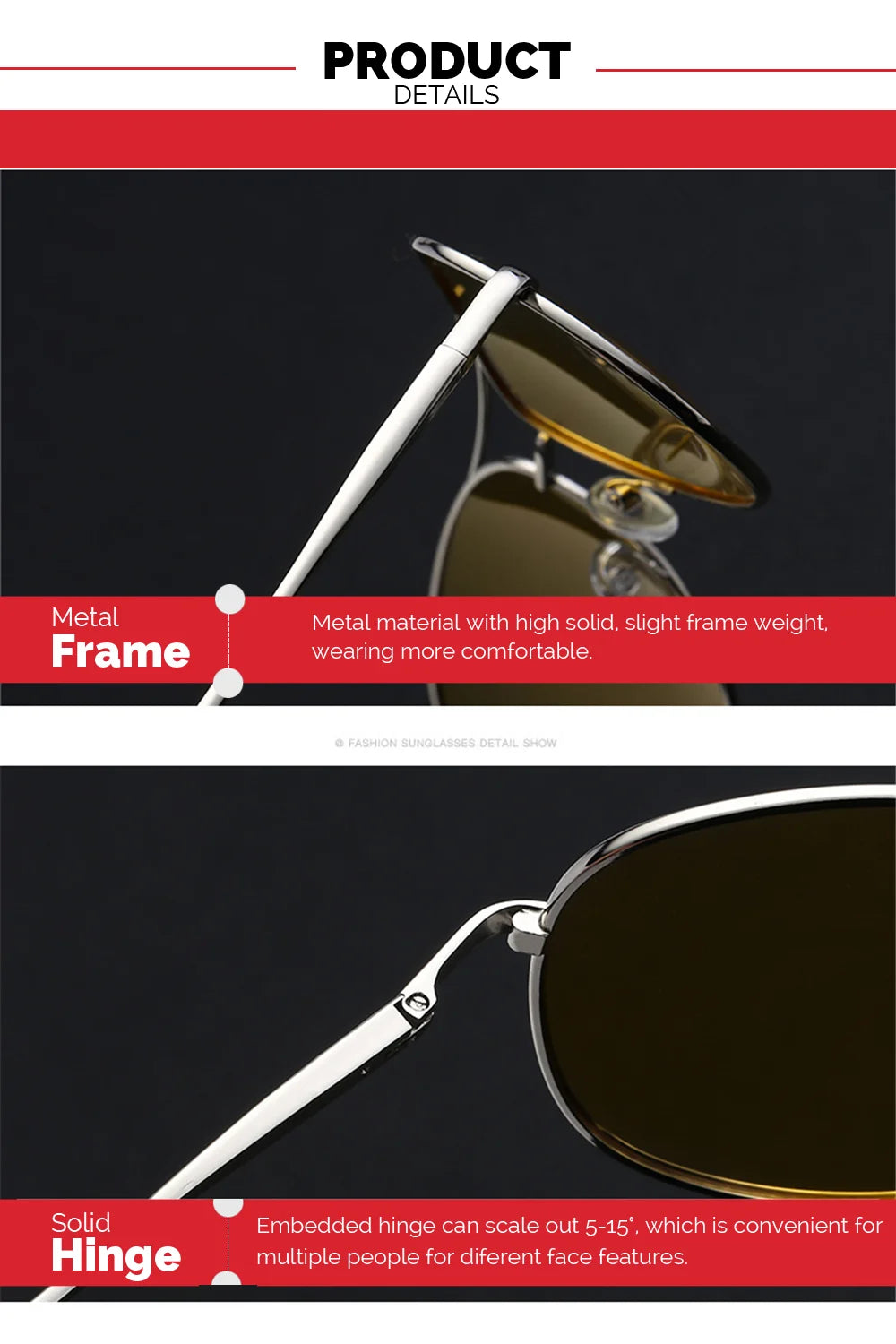 CowLost | uncategorized-vivibee-metal-aviation-night-vision-driving-glasses-with-yellow-polarized-uv400-lens |11